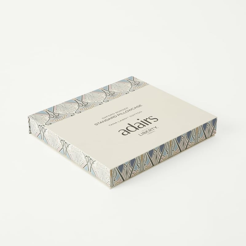 Liberty Tana Lawn™ Ianthe Blue Oxford Pillowcase