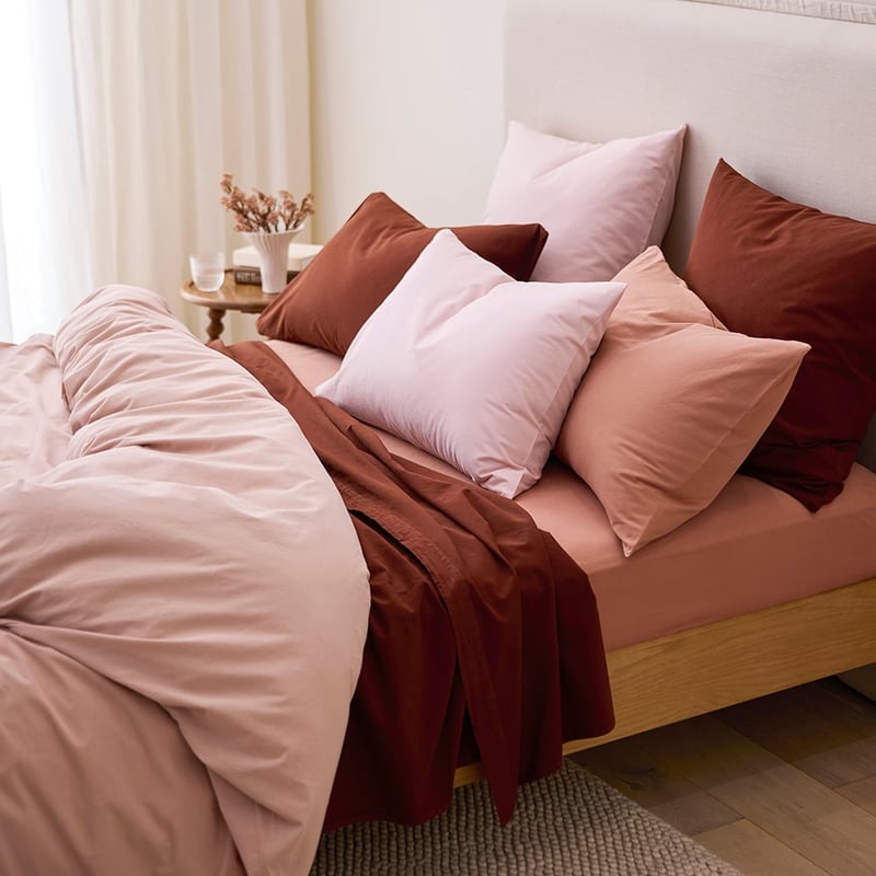 Stonewashed Cotton Blossom Quilt Cover Separates