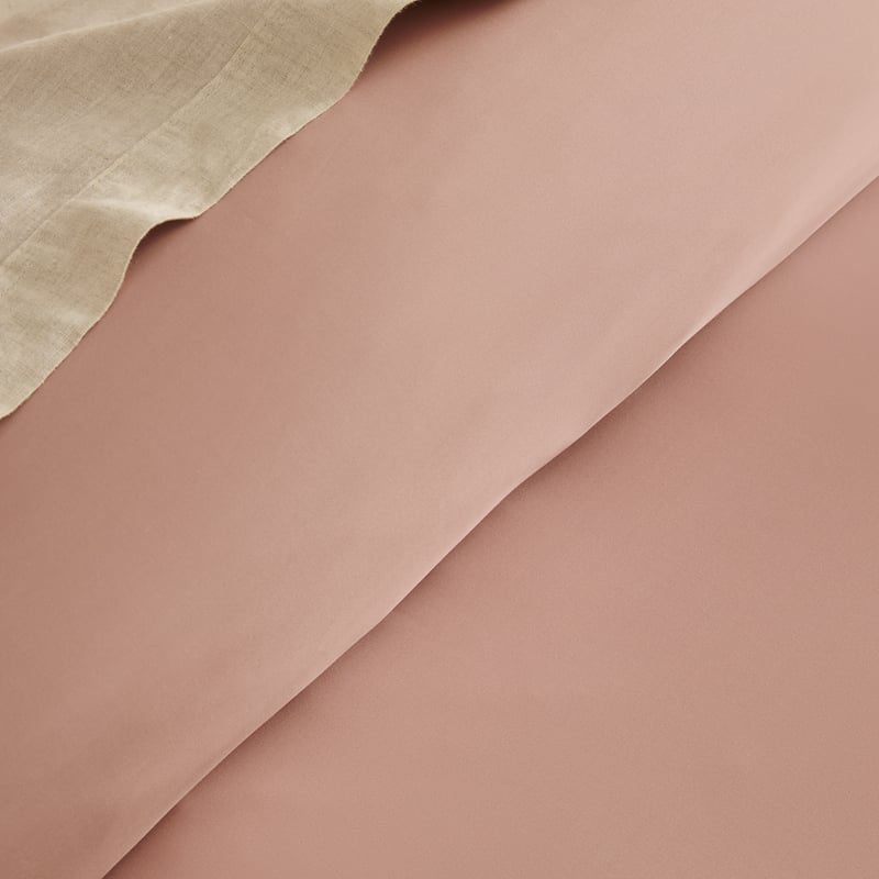 Lyocell Deep Rose Ruffle Quilt Cover Set + Separates