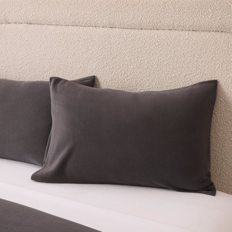 Cloud Charcoal Quilt Cover Set