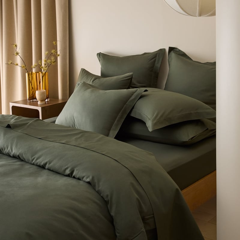 600TC Bamboo Cotton Thyme Quilt Cover Separates