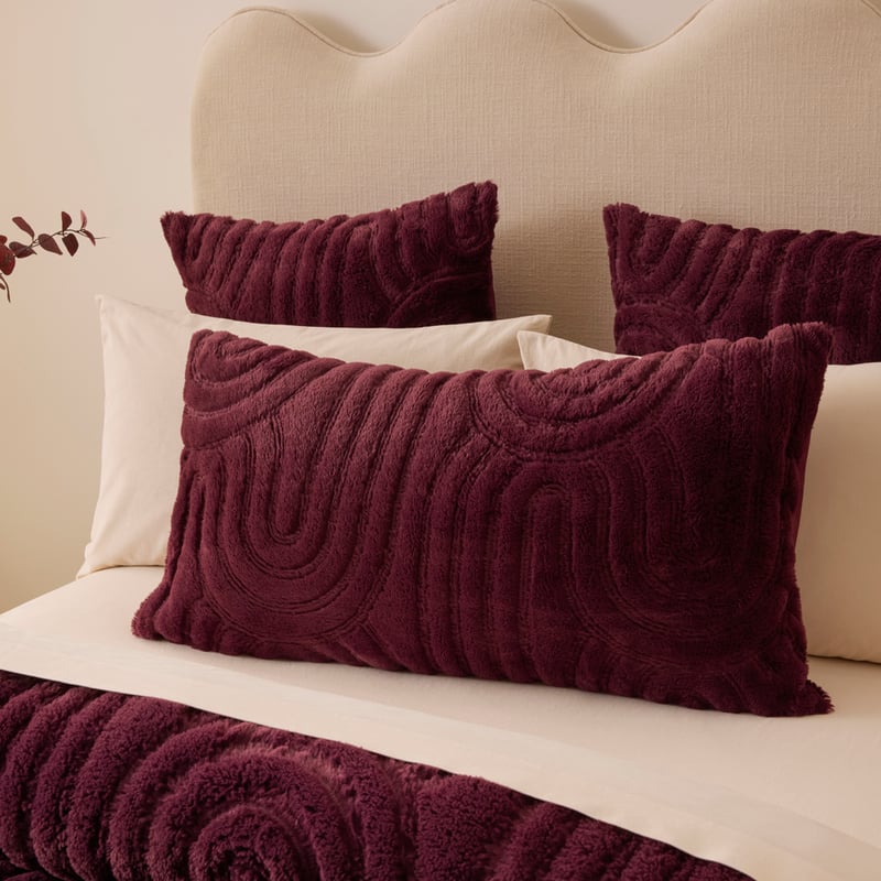 Zuri Pinot Faux Fur Pillowcases