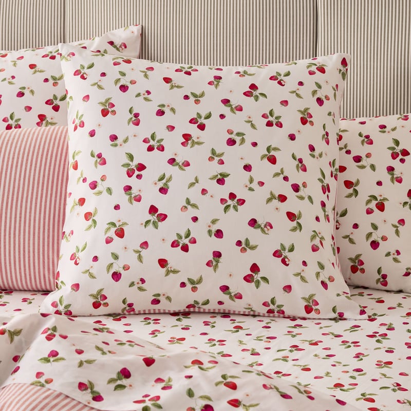 Sweet Dreams Strawberries Red Quilt Cover Set + Separates