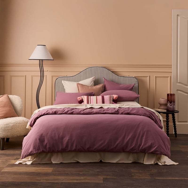 Stonewashed Cotton Mulberry Quilt Cover Separates