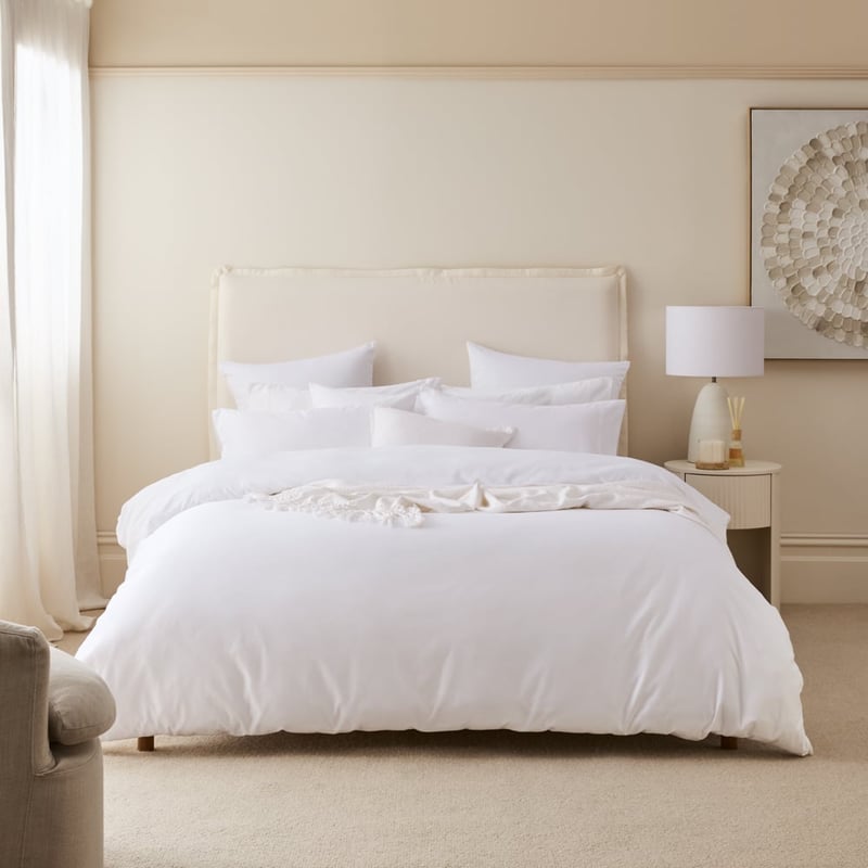 Egyptian Cotton White Pillowcases