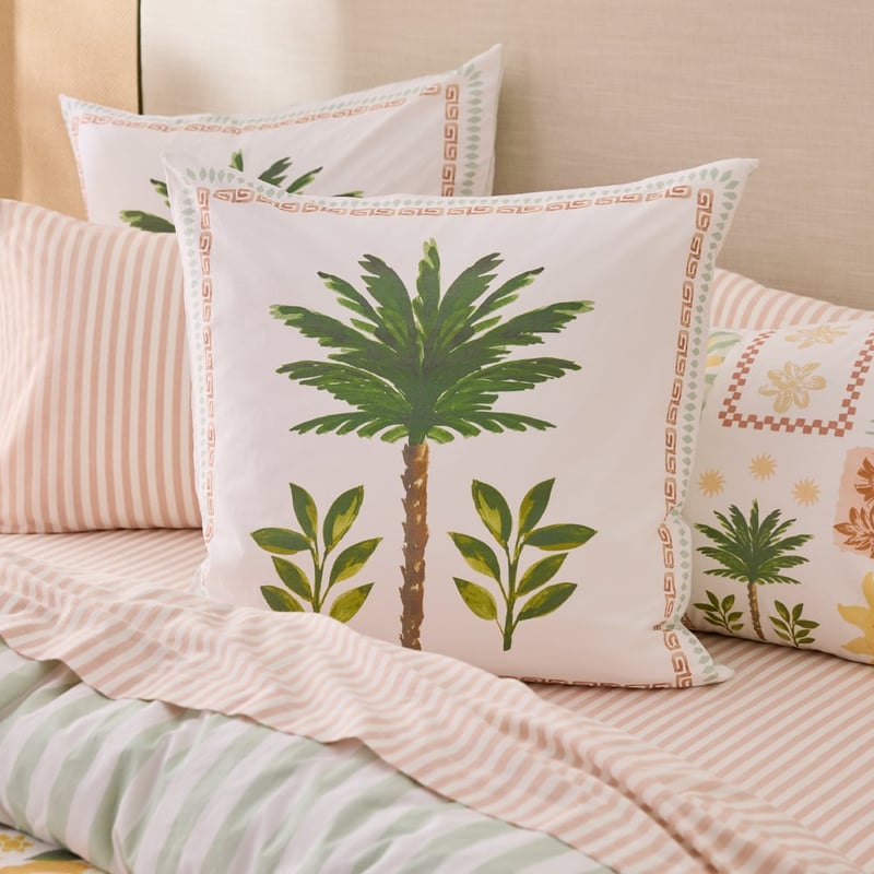 Le Palmier White Quilt Cover Set + Separates