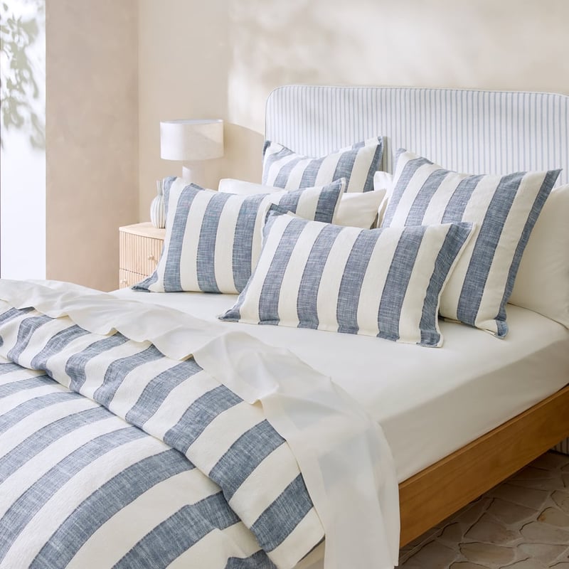 Oliver Navy Quilt Cover Set + Separates