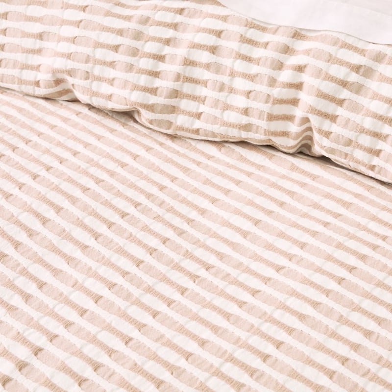 Luca Natural Quilt Cover Set + Separates