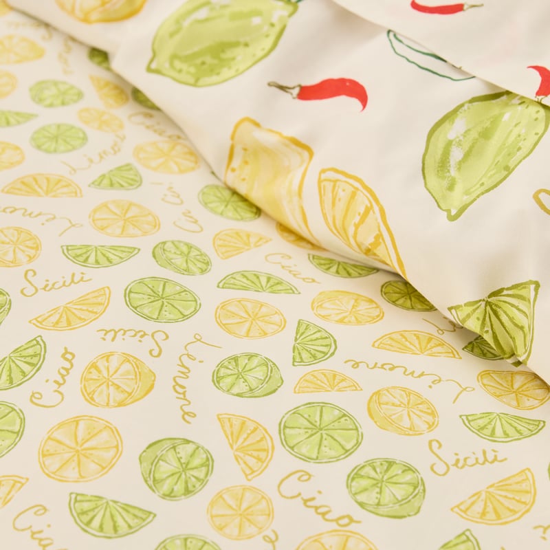 Sweet Dreams Cin Cin Lemon Quilt Cover Set + Separates