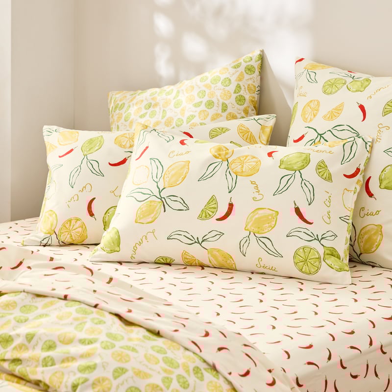 Sweet Dreams Cin Cin Lemon Quilt Cover Set + Separates