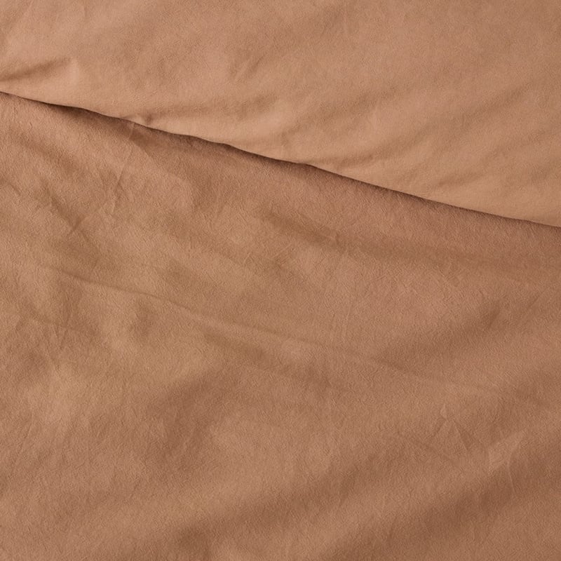 Stonewashed Cotton Fudge Pillowcases