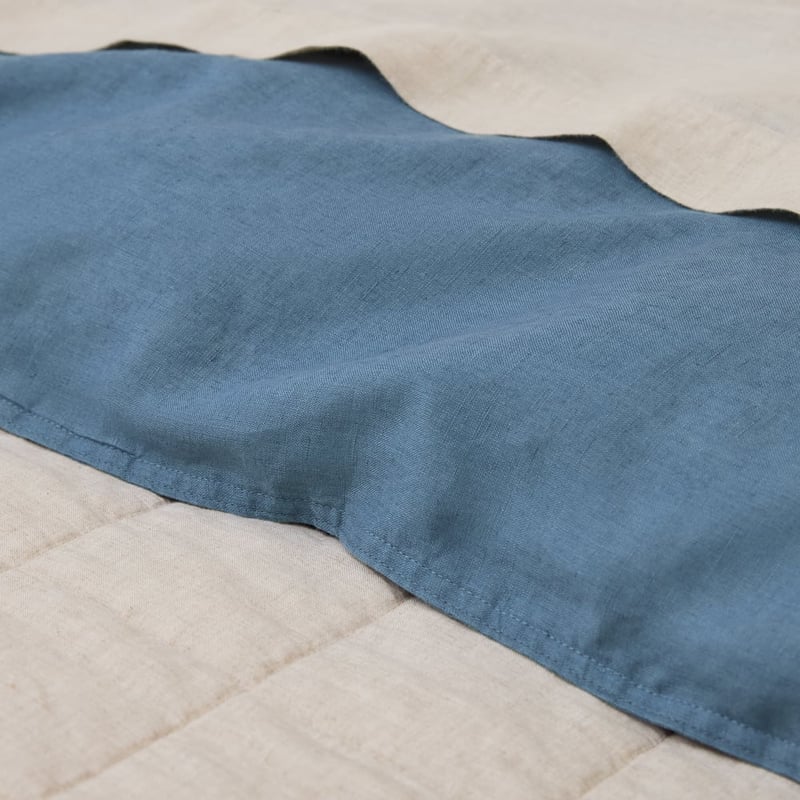 Vintage Washed Linen Denim Quilt Cover Separates