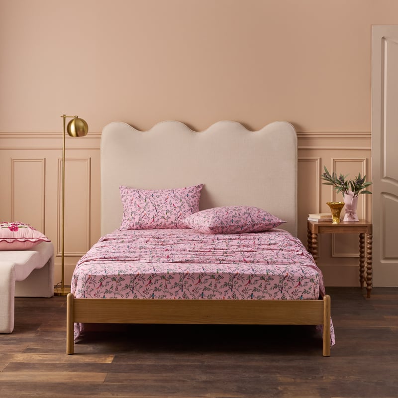 Chinoiserie Pink Sheet Set