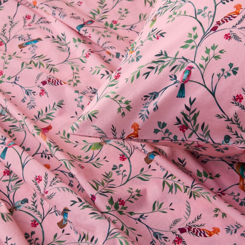 Chinoiserie Pink Sheet Set