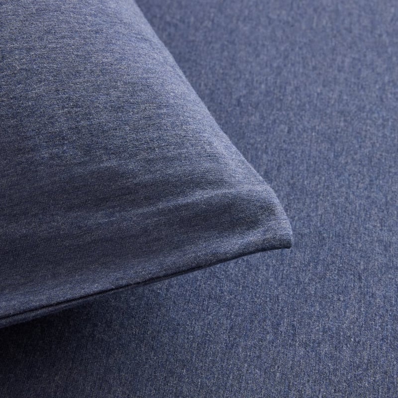 Ultra Soft Jersey Navy Marle Sheet Separates