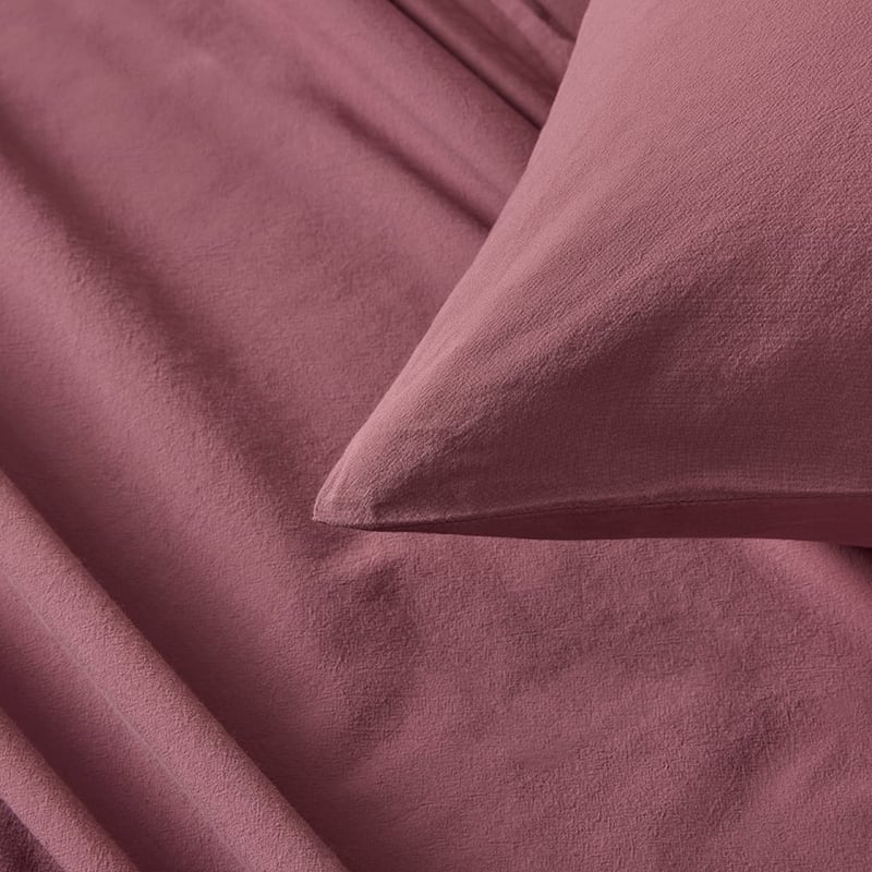 Stonewashed Cotton Mulberry Sheet Separates