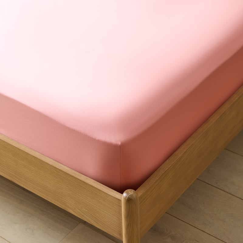 600TC Bamboo Cotton Tea Rose Sheet Set