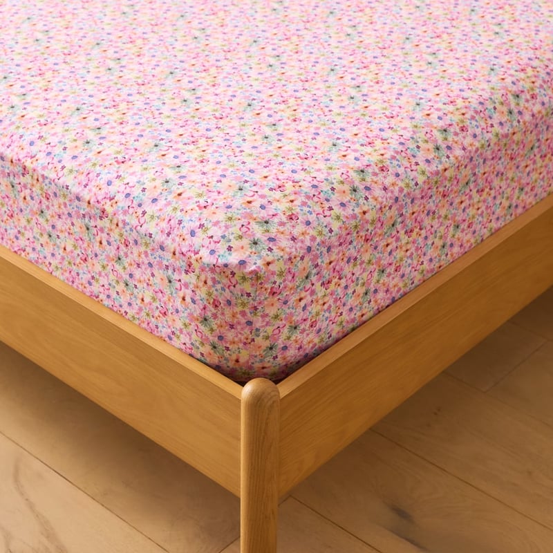 Lottie Floral Pink Printed Sheet Set