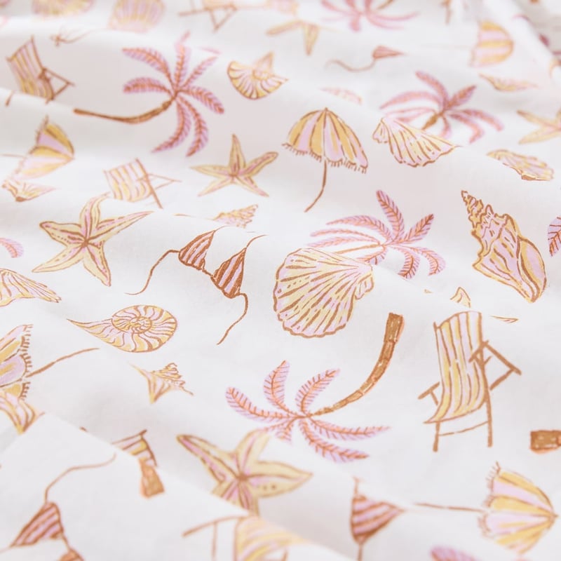 Sweet Dreams Beach Vibes Peach Sheet Set