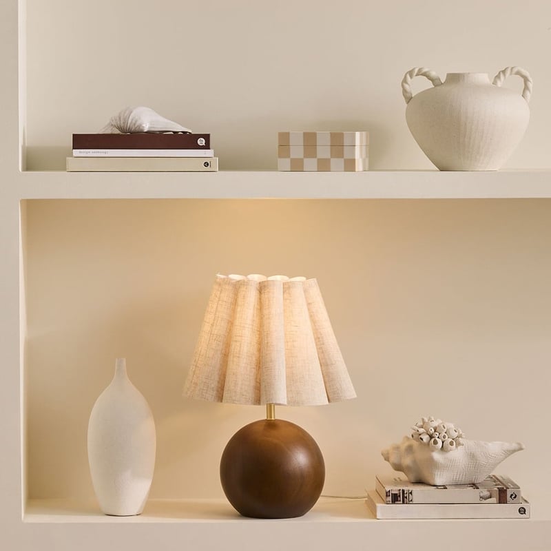 Giselle Walnut Table Light
