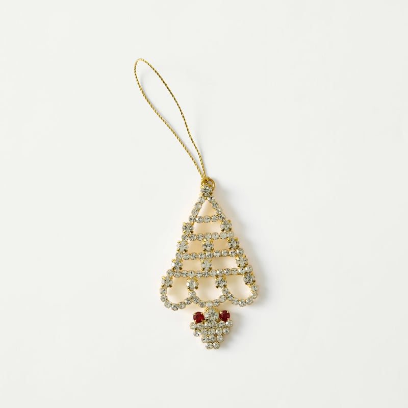 Crystal Jewel Gold Vintage Tree