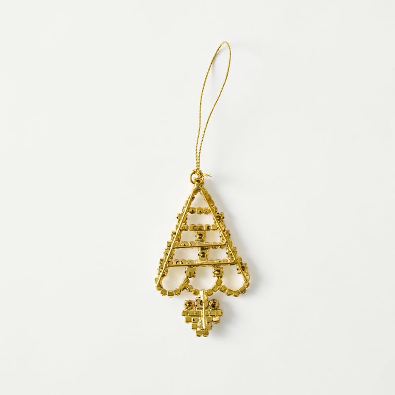 Crystal Jewel Gold Vintage Tree