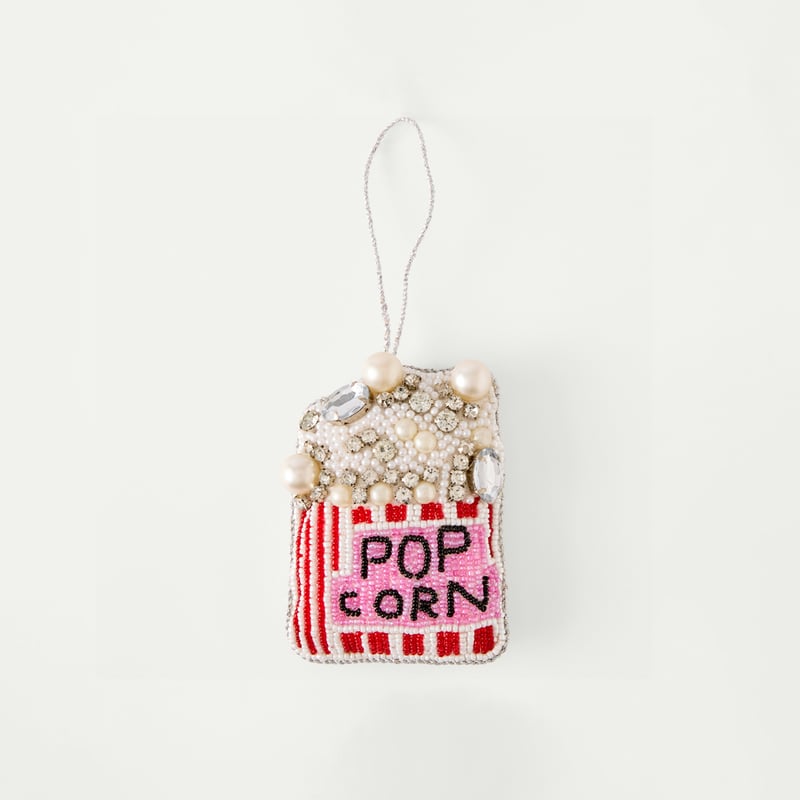 Embroidered Popcorn Decoration