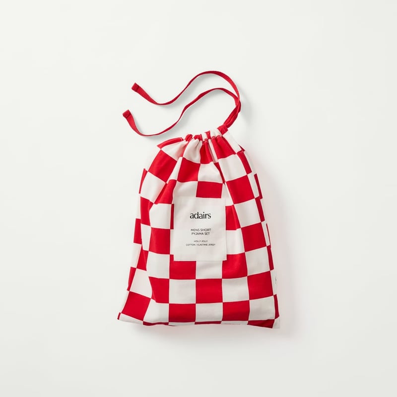 Men's Holly Jolly Red Short Pyjama Set