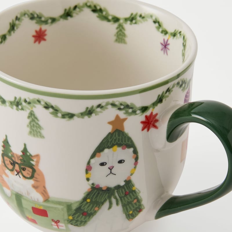 Meowy Christmas Mug