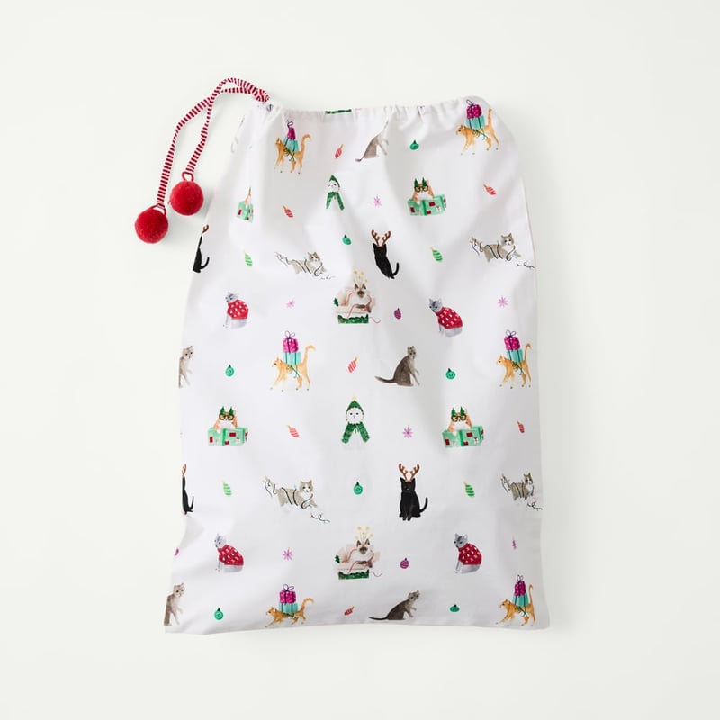 Meowy Christmas Santa Sack