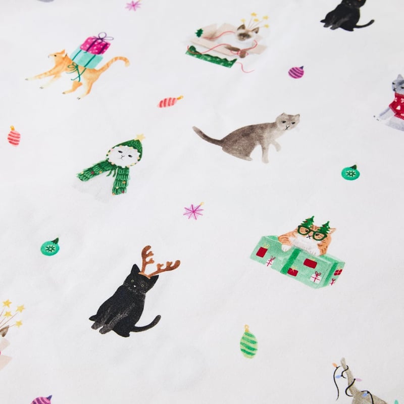 Meowy Christmas Santa Sack