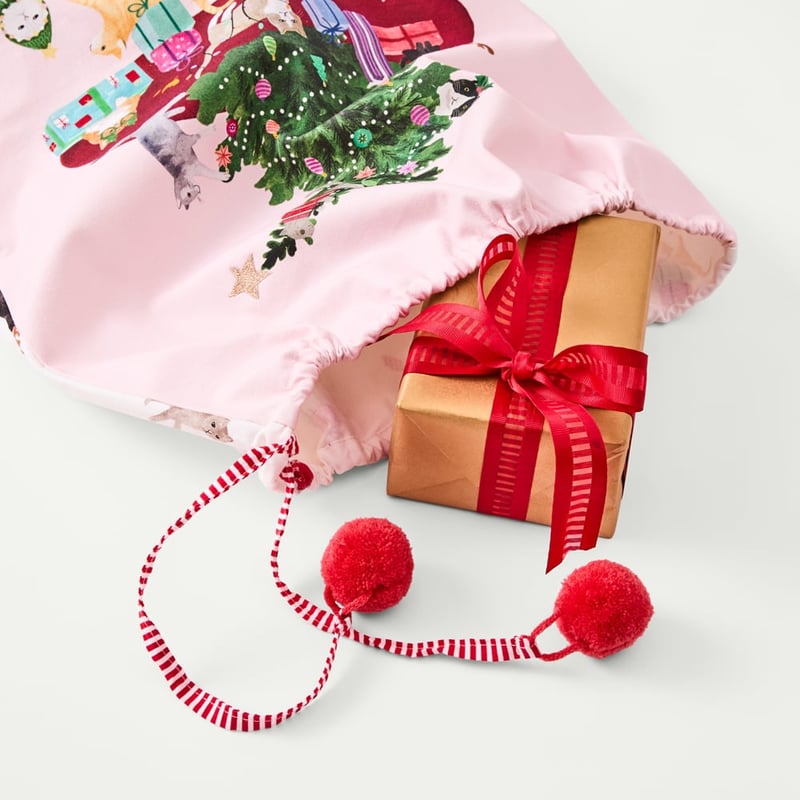 Meowy Christmas Santa Sack