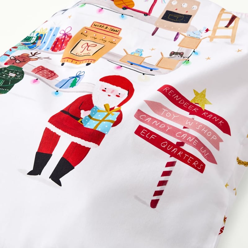 North Pole HQ Santa Sack