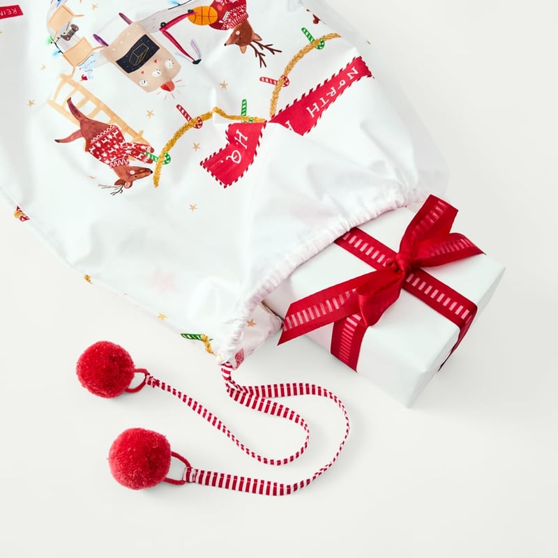 North Pole HQ Santa Sack