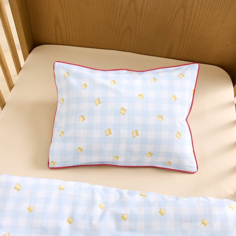Bluey Christmas Blue Cot Quilt Cover Set