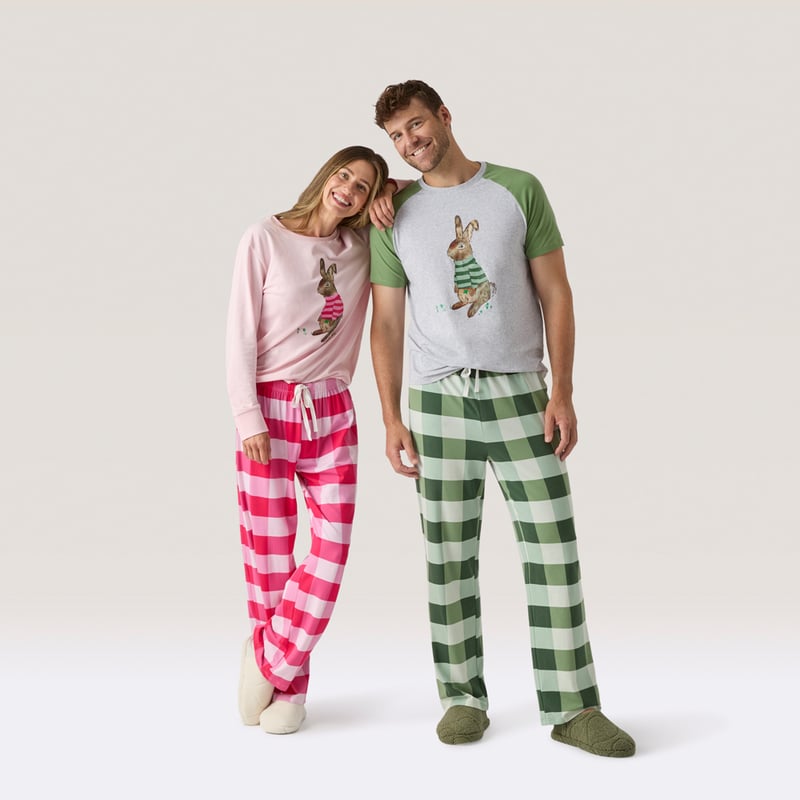 Mens Easter Binky Thyme Long Pyjama Set