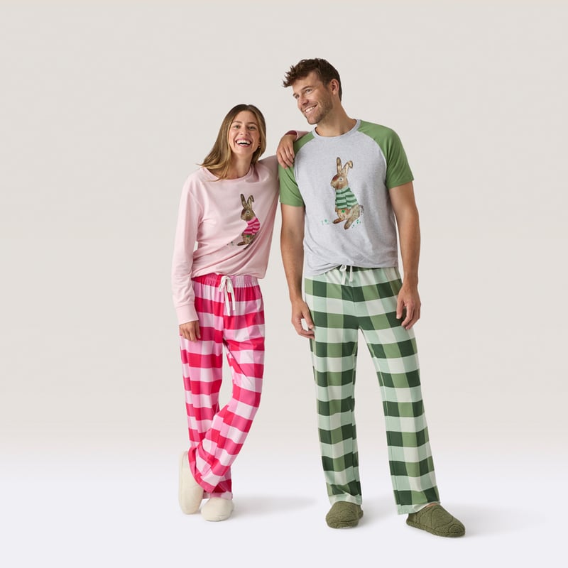 Mens Easter Binky Thyme Long Pyjama Set