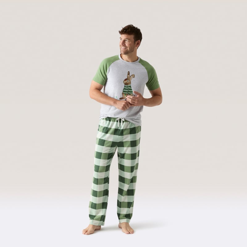 Mens Easter Binky Thyme Long Pyjama Set