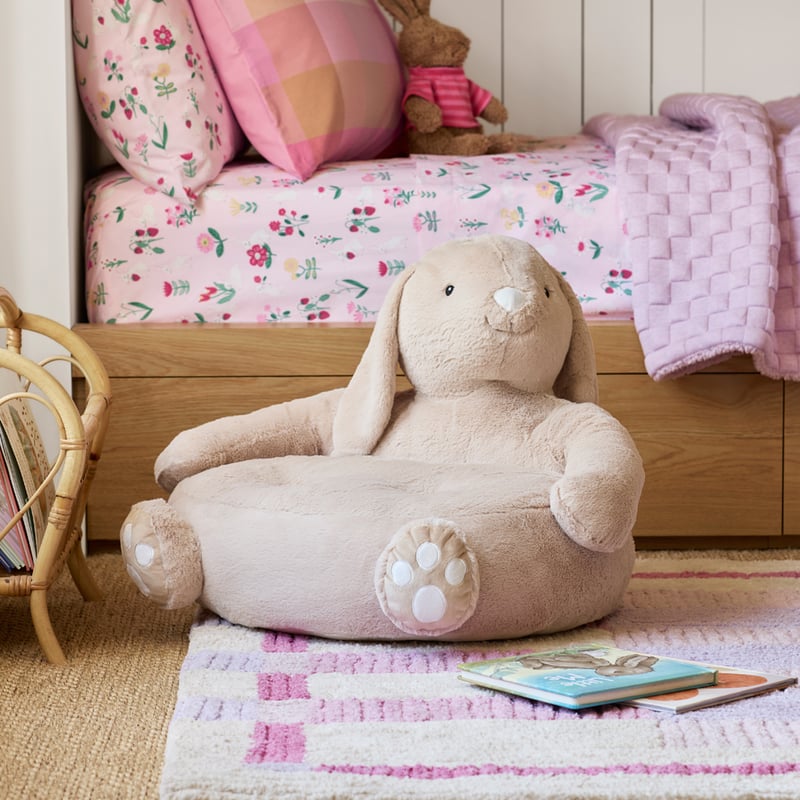 Bonnie Bunny Tan Cuddle Chair