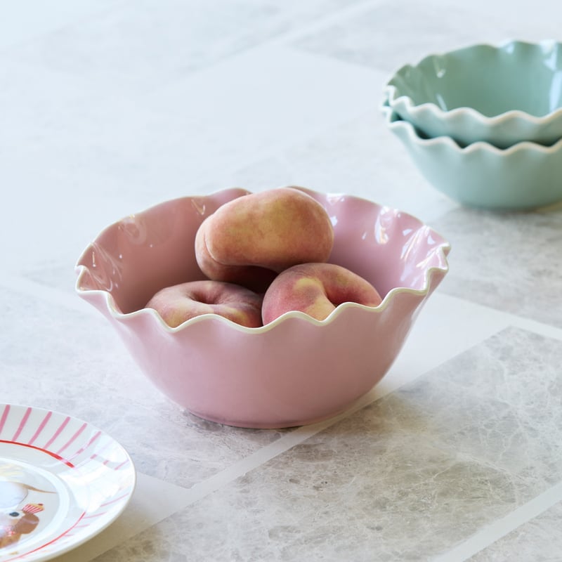 Frill Pink Large Bowl