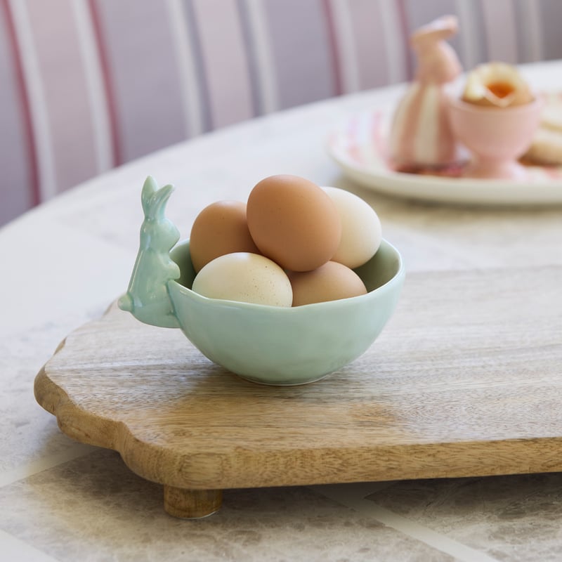 Rabbit Mint Blue Bowl