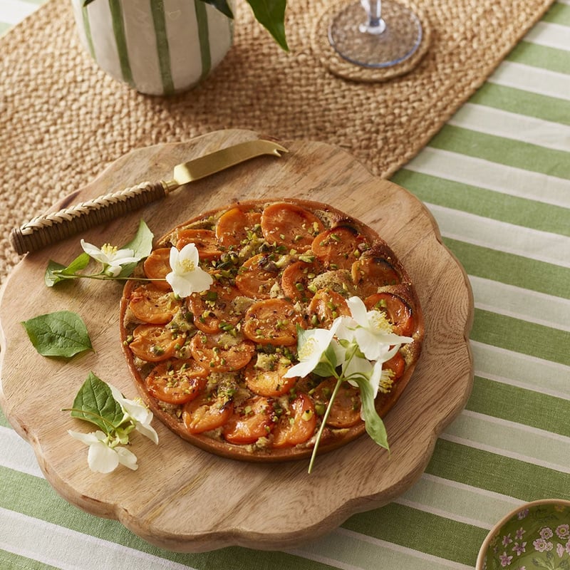 Garden House Green Tablecloth