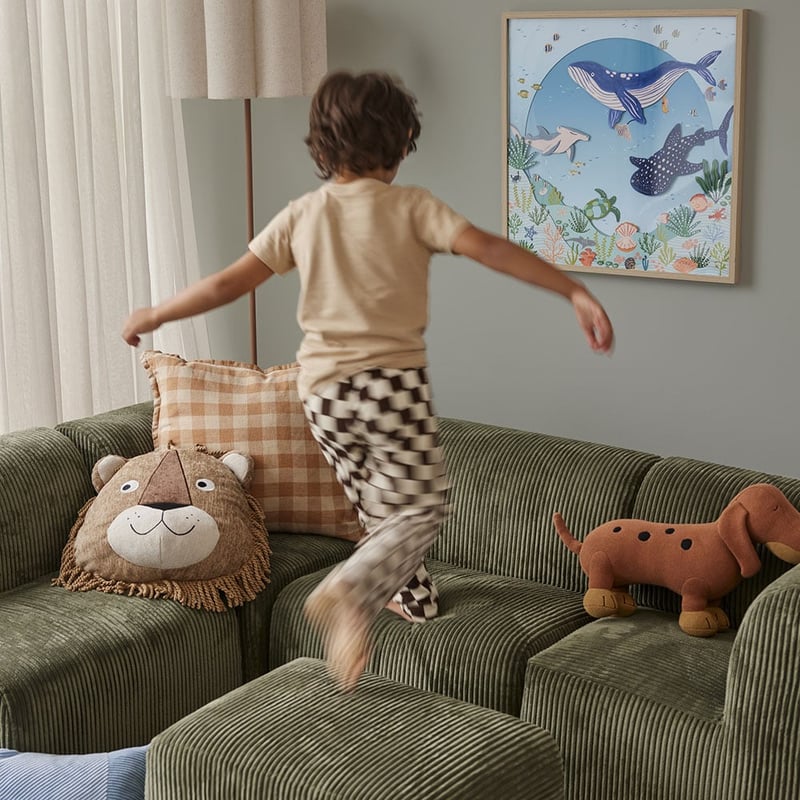 Roar The Lion Classic Cushion