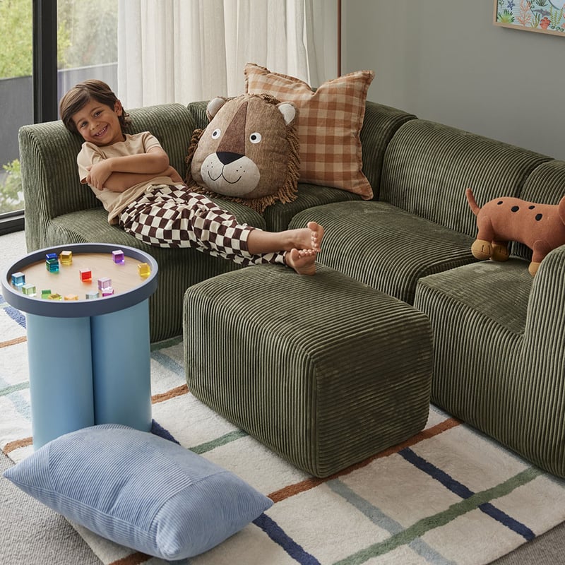 Forest Green Mini Modular Lounge