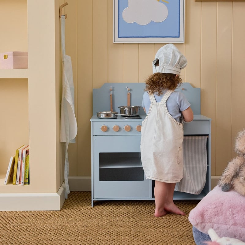 Timber Blue Kitchen Play Set