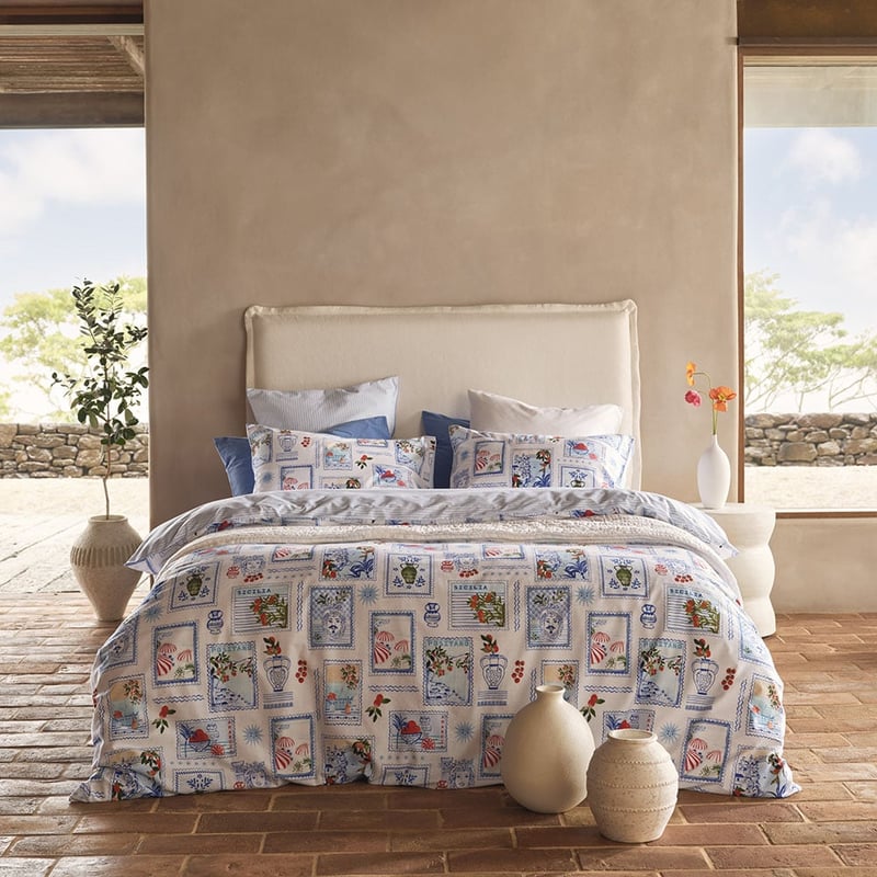 Stockholm White Bedhead Slip Cover