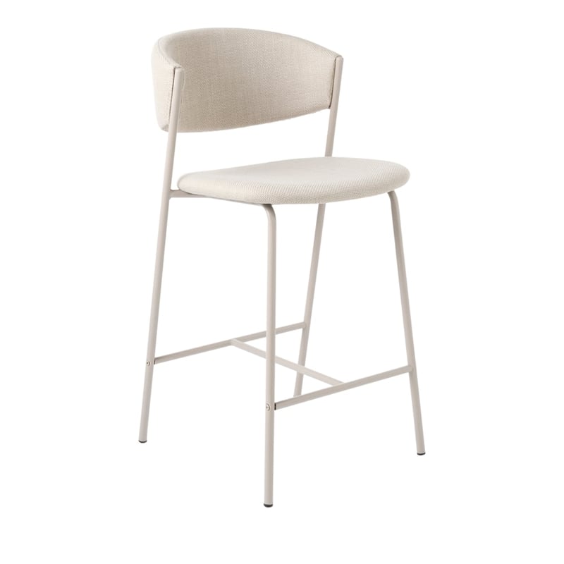 Malone Beige Counter Stool