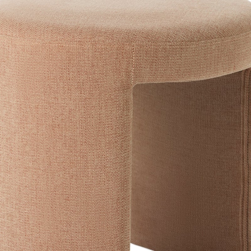 Benny Blush Ottoman