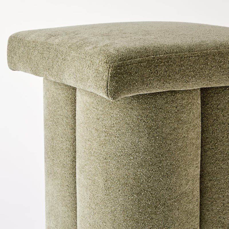 Coda Moss Green Ottoman