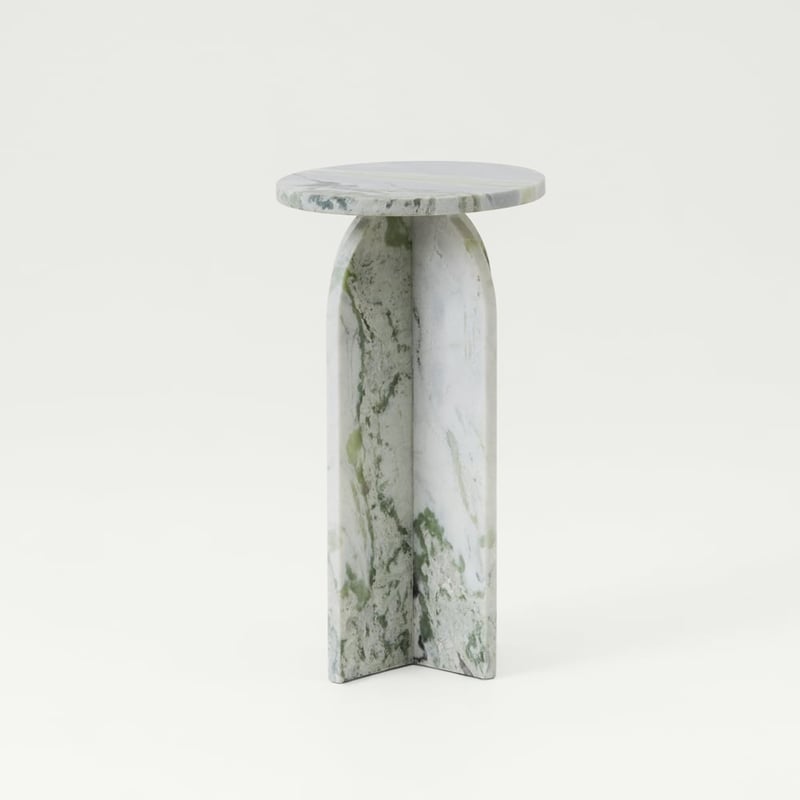  Green Onyx Marble Drinks Table